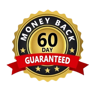 60 day money back guarantee